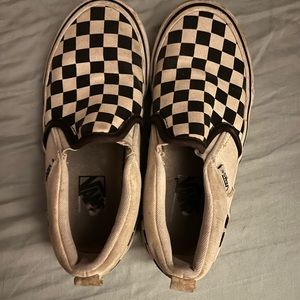 Size 12 checkered vans